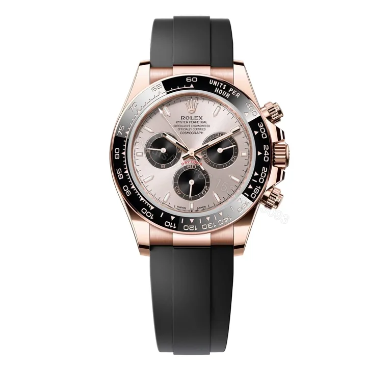 View 1 of Rolex Cosmograph Daytona Gold Everose Oysterflex 40Mm