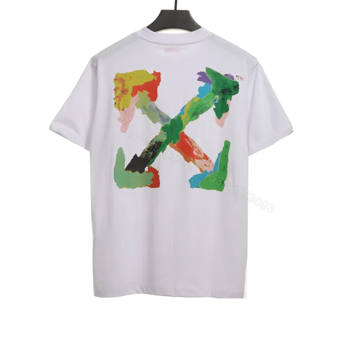 View 1 of Off White Environmental Protection Graffiti T-Shirt