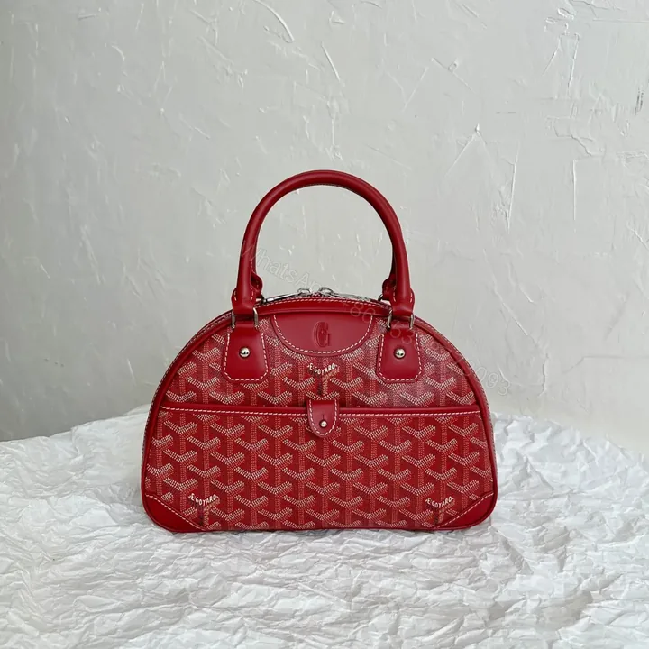 View 1 of Goyard Saint Jeanne Bag Coated Canvas PM Red 9496843