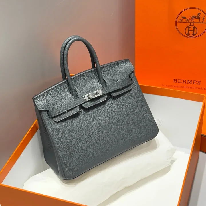 View 1 of HN 25 IN CHARCOAL GRAY SILVER HARDWARE