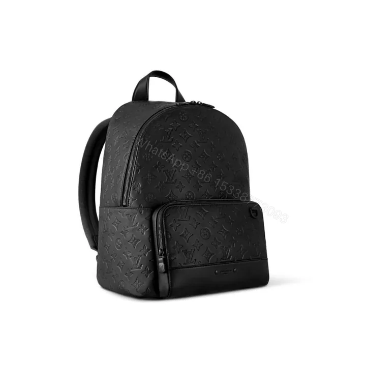 View 1 of Louis Vuitton Racer Backpack Monogram Shadow Black 41cm M46109
