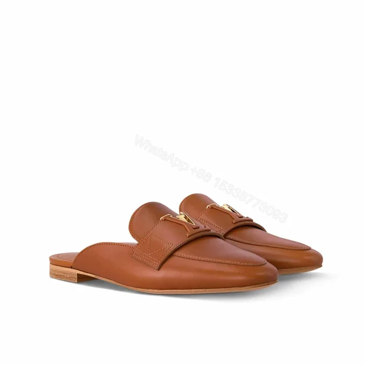 View 1 of LOUIS VUITTON MARE OPEN BACK LOAFER COGNAC 1ACH7J