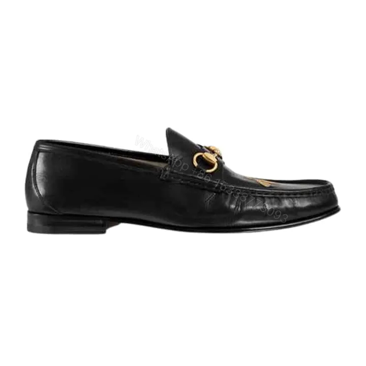 View 1 of GUCCI LEATHER LOAFER WITH BEE – LDG009