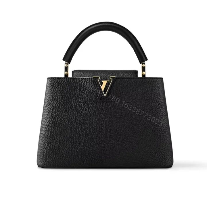 View 1 of Louis Vuitton Capucines BB Bag Black 27Cm M94755