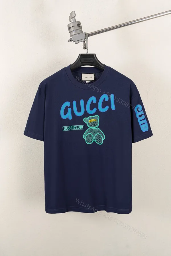 View 1 of Gucci 高仿男款短袖T恤 潮流玩偶印花設計感滿滿