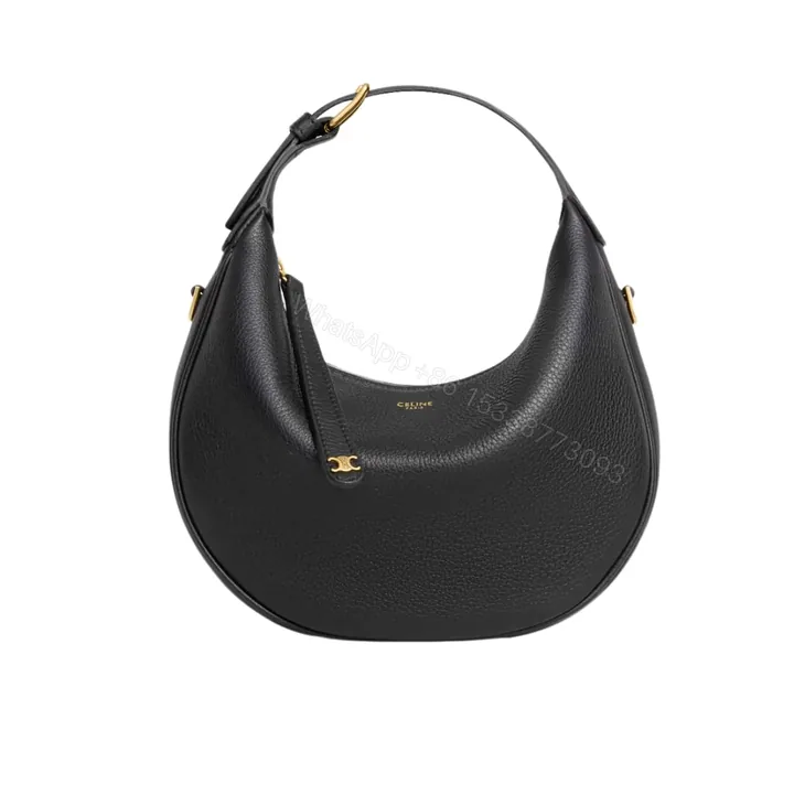 View 1 of CELINE TEEN LULU IN SUPPLE GRAINED BLACK 20CM 120723DPJ 38NO