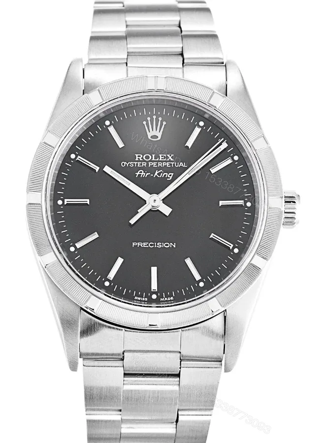 View 1 of Replica Rolex Air-King Black Dial 14010
