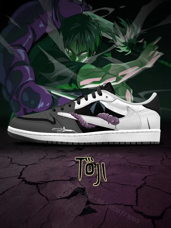 View 1 of Toji Fushiguro V.1 Custom TS Low Jordan 1