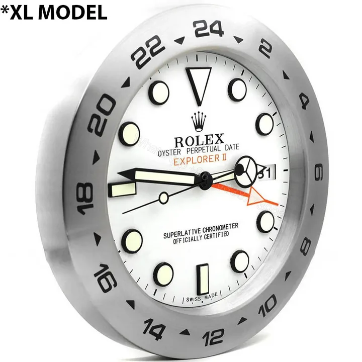 View 1 of ROLEX WALL CLOCK – “XL” EXPLORER 2