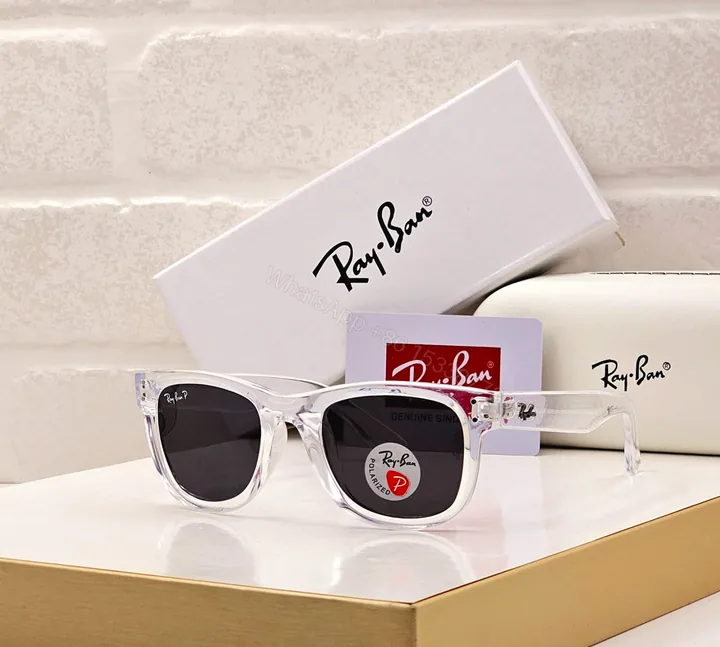 View 1 of Ray-Ban Wayfarer Blue-Pink Acetate Sunglasses