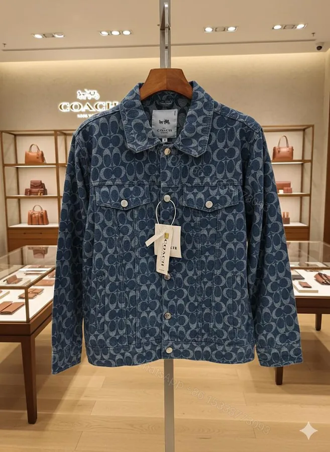 View 1 of COACH ORIGINAL IMPORTED DENIM FULL JACKETS