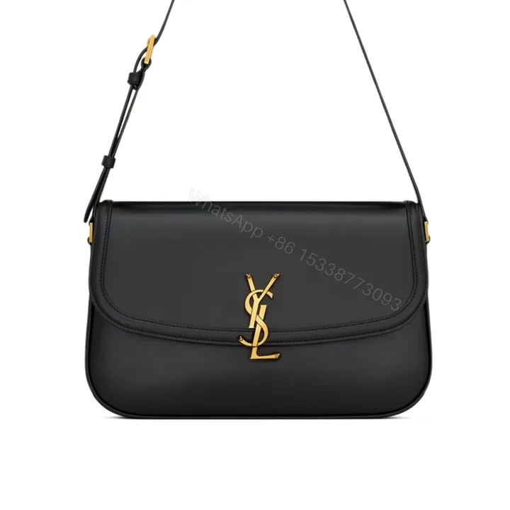 View 1 of Saint Laurent Solferino Medium In Box Black 29Cm