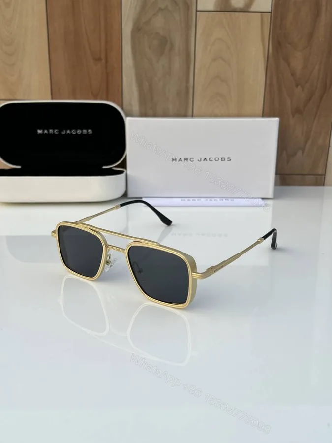 View 1 of First Copy Marc Jacobs 504 Gold Black Luxury Designer Glasse