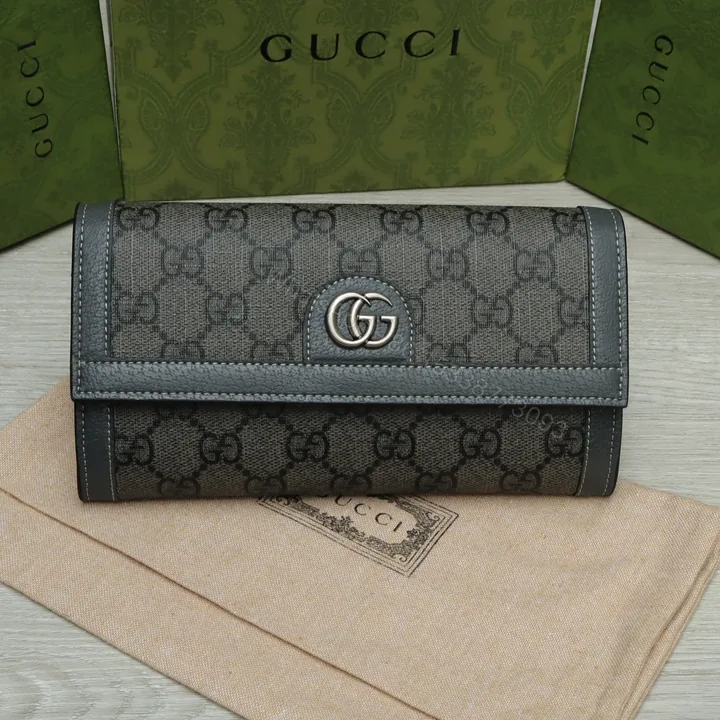 View 1 of Gucci Wallets Black Grey