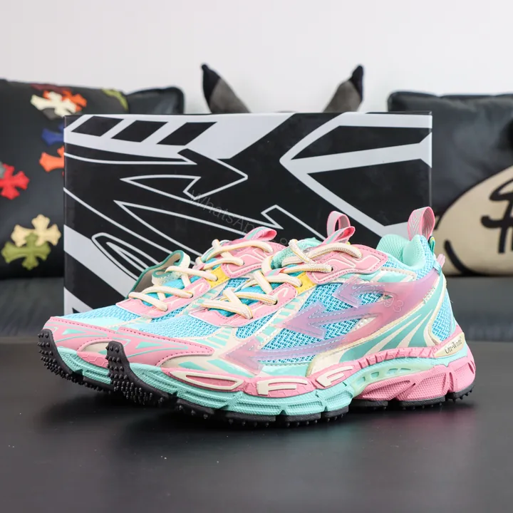 View 1 of Off White Be Right Back Pink Blue