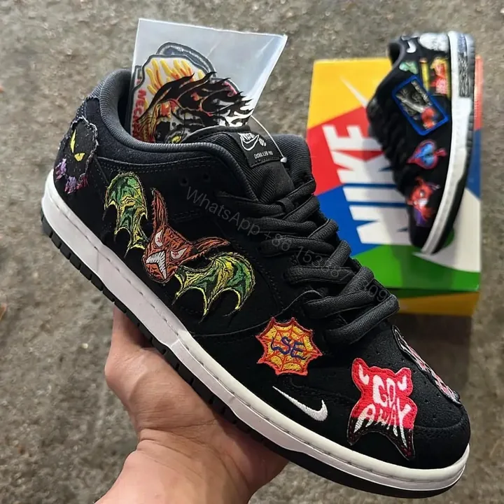 View 1 of NECKFACE x NIKE SB DUNK LOW