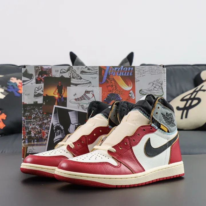 View 1 of Union LA x Air jordan 1 “Chicago/Shadow” 2025 Replica