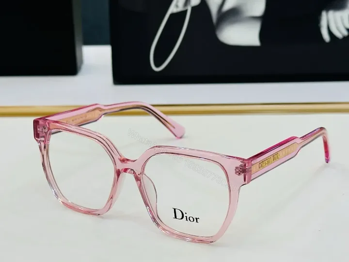 View 1 of Polished Pink Acetate Frames – Modern, Luxe, Eye-Reading Lightness