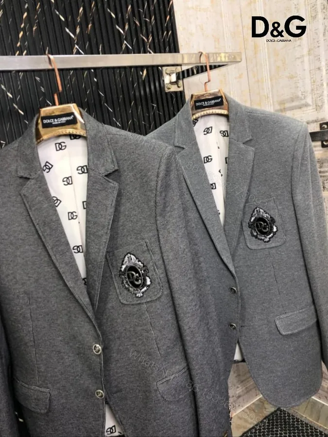 View 1 of FIRST COPY DOLCE & GABBANA IMPORTED TWEED FABRIC BLAZERS