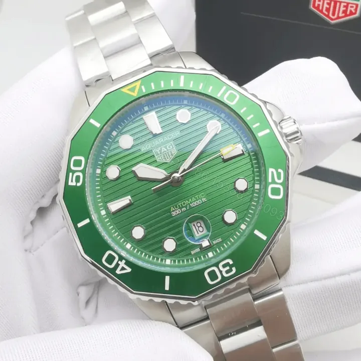 View 1 of Tag Heuer Aquaracer Green Dial Quality Automatic Mens Watch