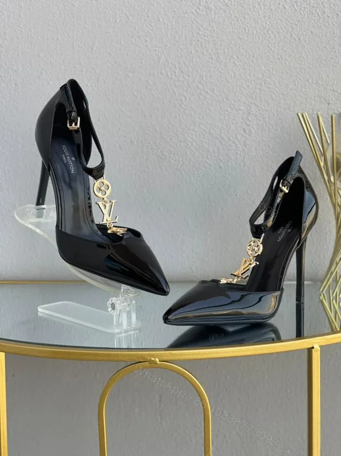 View 1 of black Louis Vuitton Gala pumps