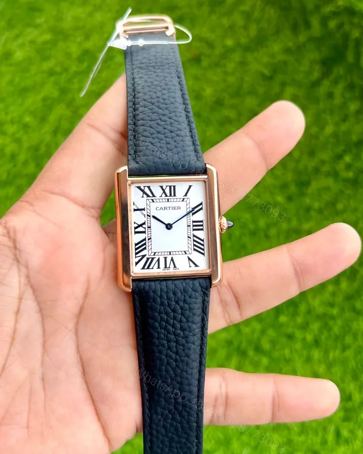 View 1 of Cartier Tank Solo Rose Gold 30mm Quartz