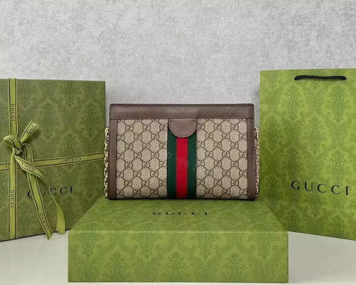 View 1 of G GG Supreme Wallet with Web Detail - Everyday Luxury