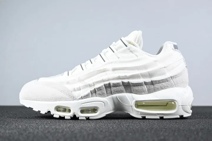 View 1 of Nike Air Max 95 Comme des Garcons White