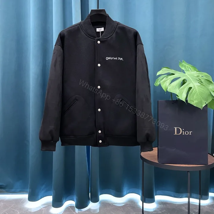 View 1 of Dior 原單棒球外套 黑色簡約設計百搭款