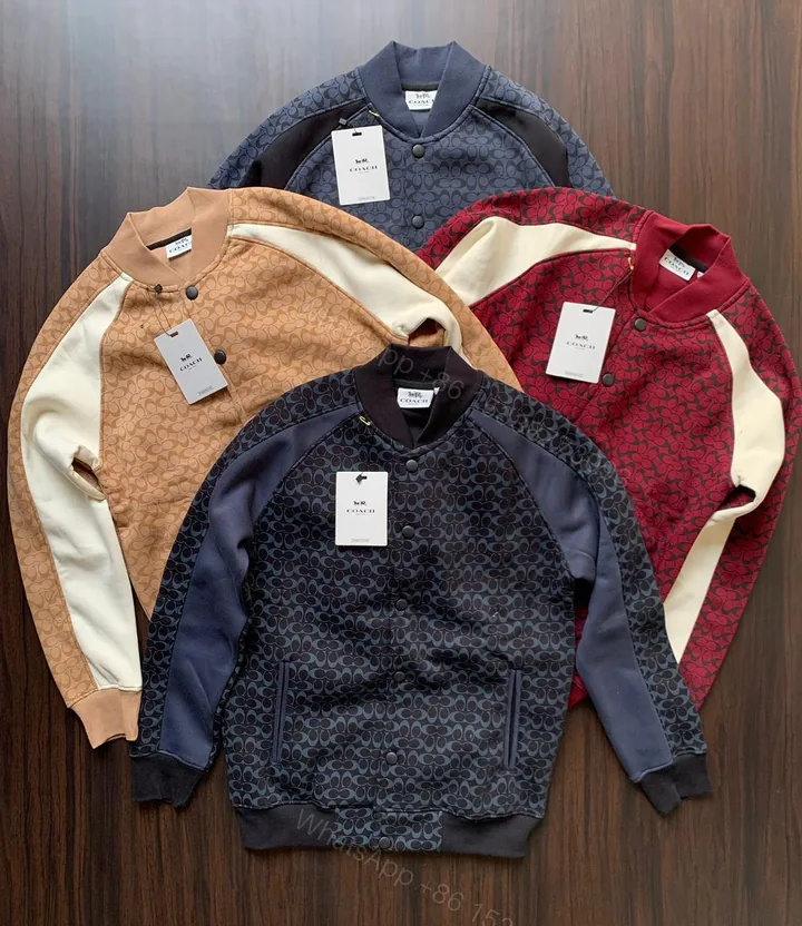 View 1 of FIRST COPY COACH PREMIUM OPEN BUTTONS FLEECE JACKET