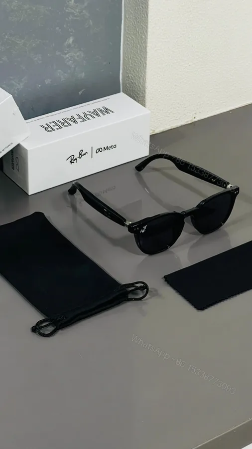View 1 of Ray-Ban Meta Edition Smart Audio Sunglasses Matte Black