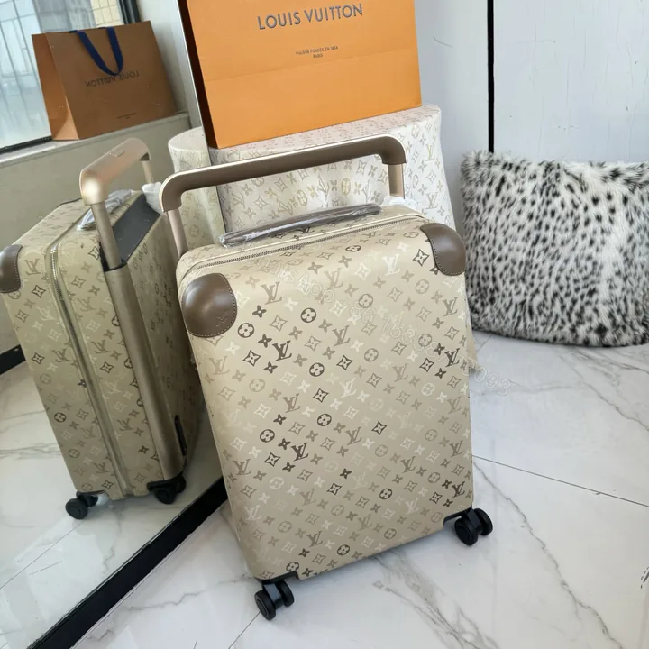 View 1 of LV 一比一 Monogram Sand 米色老花行李箱 精品旅行箱