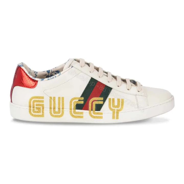View 1 of GUCCI ACE SNEAKER WITH GUCCY PRINT – GC22