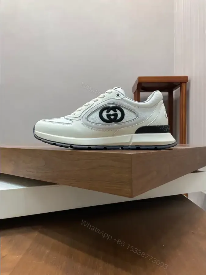 View 1 of GUCCI MEN’S LEATHER SNEAKER – GC201