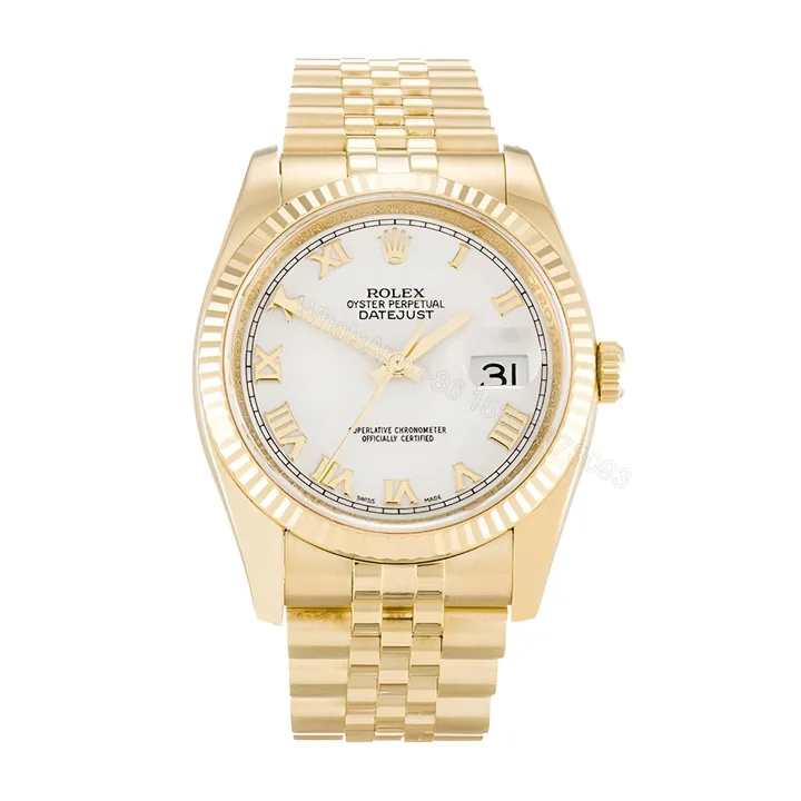View 1 of Rolex Datejust 116238 Gold Replica