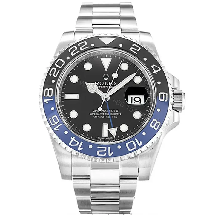 View 1 of Rolex GMT Master 2 Batman Replica