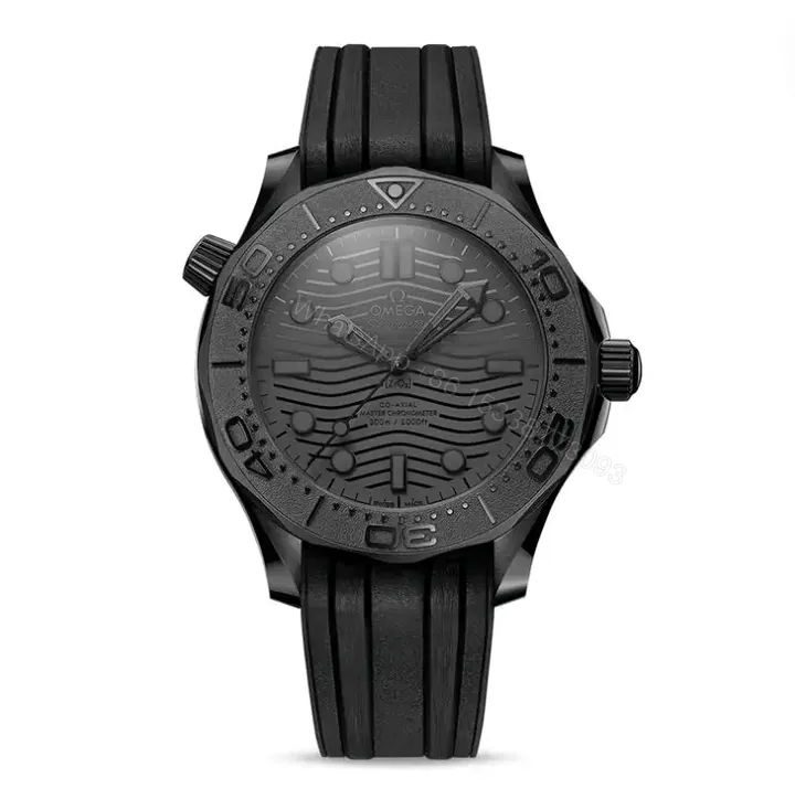 View 1 of Replica Omega Seamaster 300M “Black Black” Ceramic Case Super Clone Replica