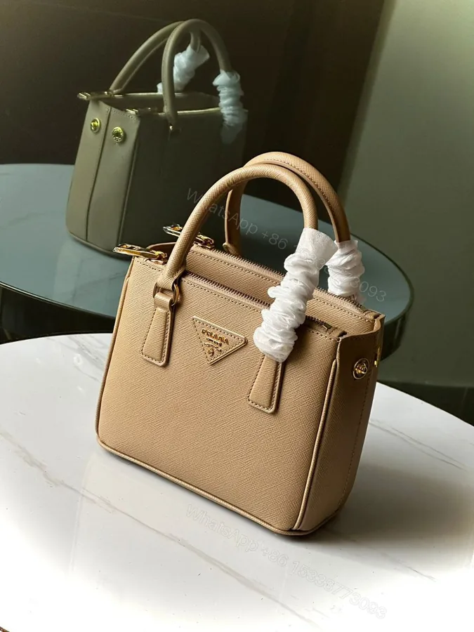 View 1 of Mini Bag in Saffiano patent leather