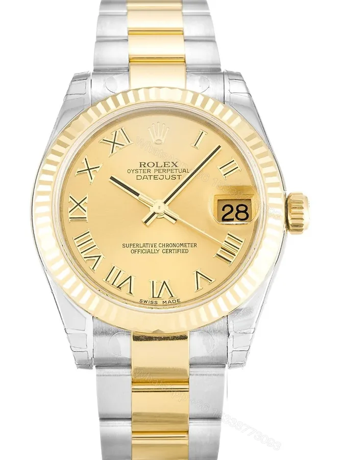 View 1 of Replica Rolex Lady-Datejust Champagne Dial 178273-2 31 mm