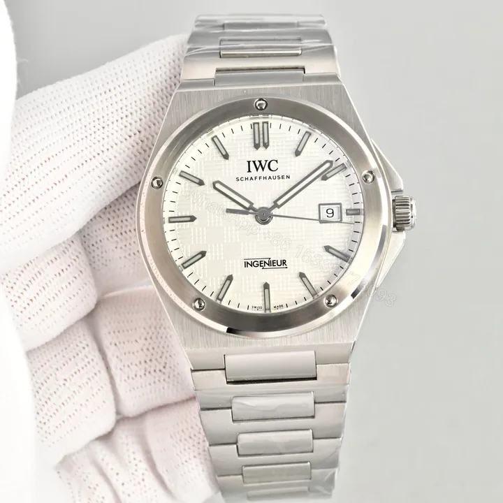 View 1 of IWC Ingenieur Automatic 35 Stainless Steel / Silver IW3249-01