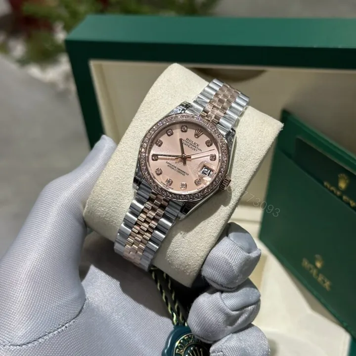 View 1 of Rolex Datejust 31mm Super Clone Watch Sunburst Dial Jubilee Strap