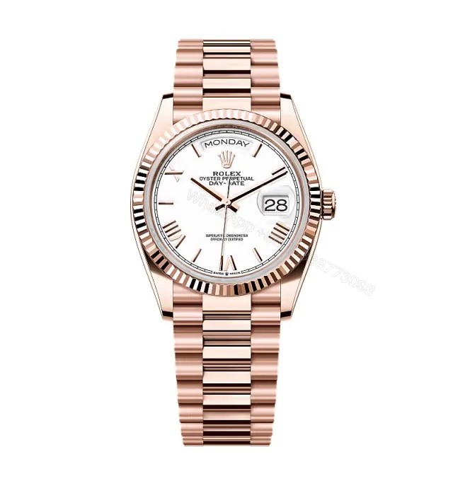 View 1 of Superclone Rolex Day-Date White Dial 128235-0070 36 mm