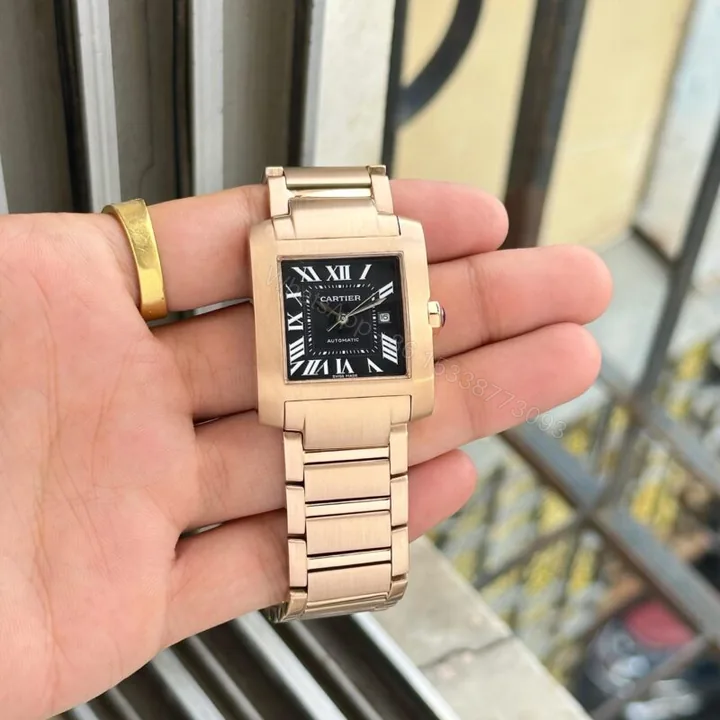 View 1 of Cartier Tank Francaise Rose Gold 38MM Automatic