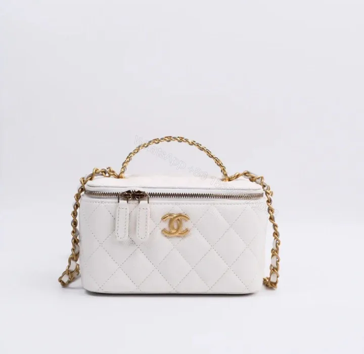 View 1 of Chanel Vanity Caviar Lettres Top Handle