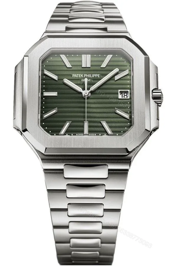 View 1 of Patek Philippe Super Clone Cubitus 5821/1A-001 Green Dial 45MM