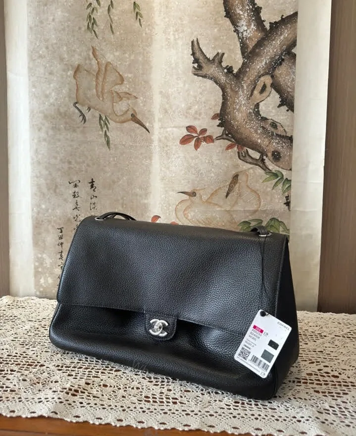View 1 of Chanel Replica Maxi Flap Black Bag 6233