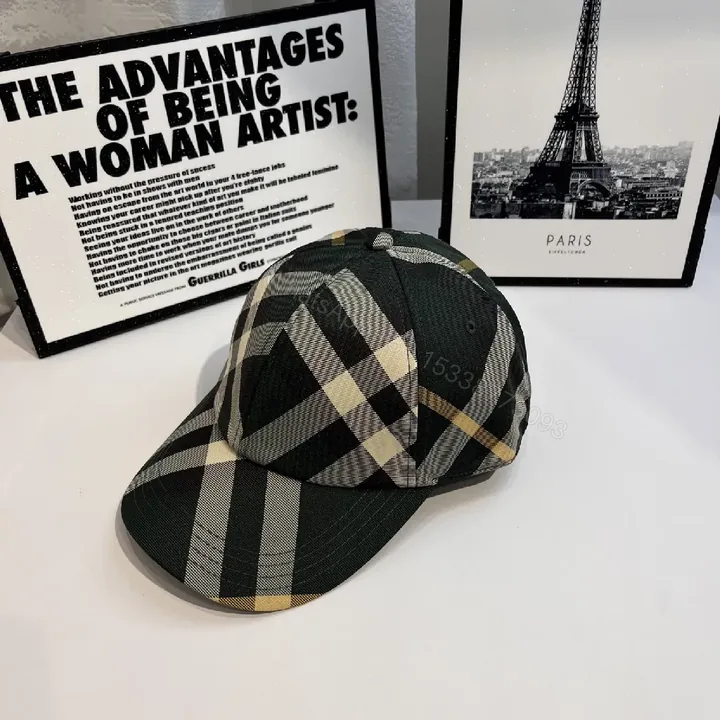 View 1 of Plaid Cap: Classic Pattern, Modern Edge Headwear