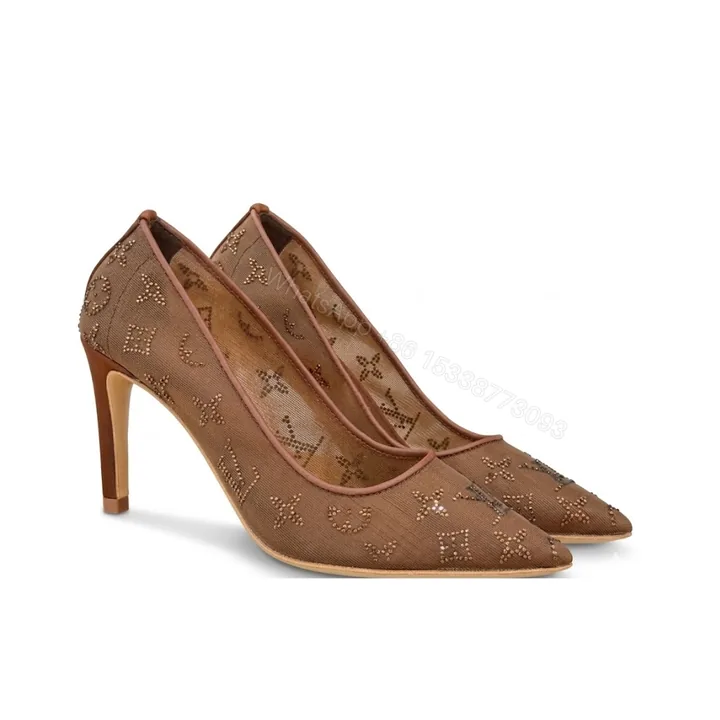 View 1 of Louis Vuitton Gala Pump Brown 1AIFJD