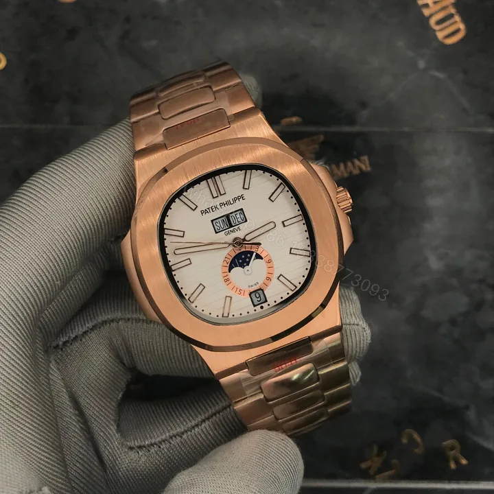View 1 of Patek Philippe Nautilus 5726/1A N Rose Gold White Dial