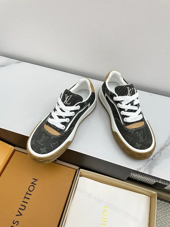 View 1 of Embossed Monogram Sneaker: Luxury Comfort, Durable Style